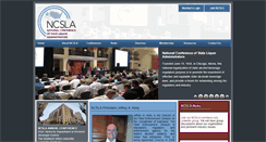 Desktop Screenshot of ncsla.org